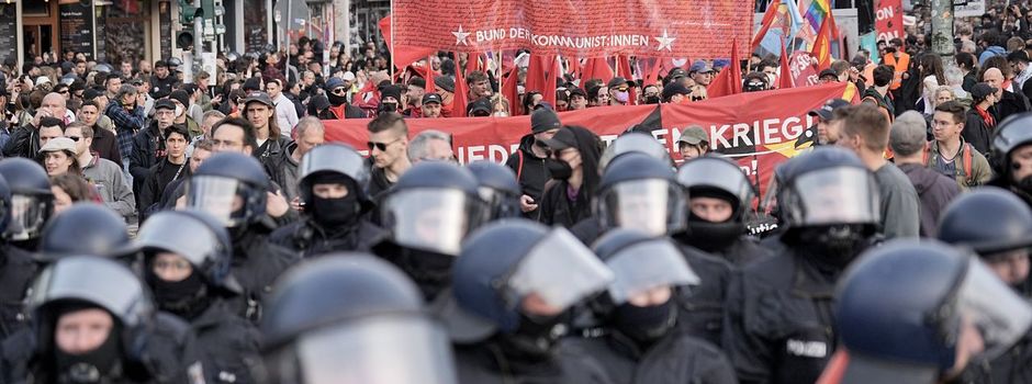 Demos am 1. Mai: 5500 Polizisten in Berlin im Einsatz