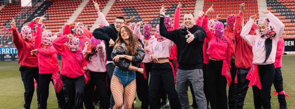 „Pink“-Musikvideo von Vanessa Mai in Wiesbaden gedreht