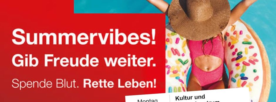 Blutspendetermin am 24.08.2026