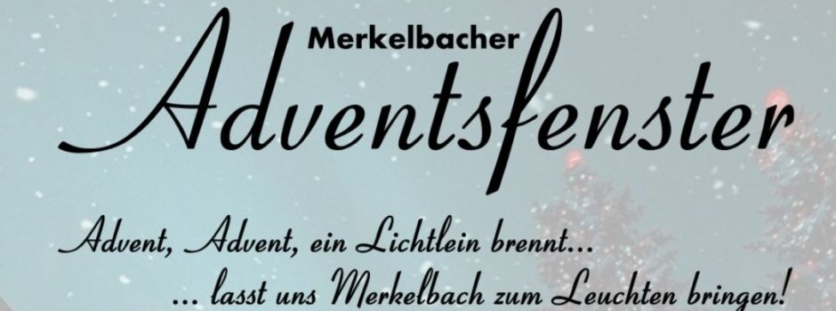 Merkelbacher Adventsfenster