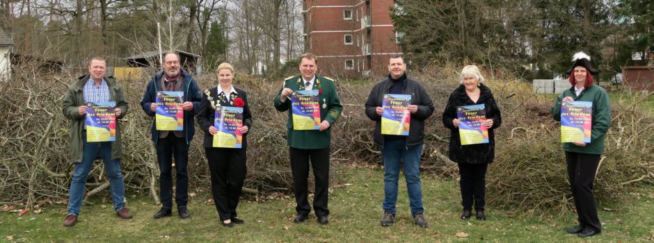 Aus Osterfeuer wird „Feuer des Friedens“