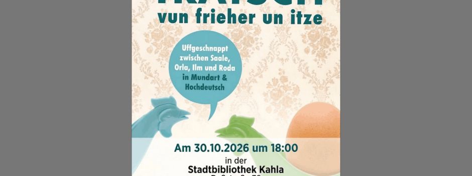 Bibliothek-Lesung: Tratsch vun frieher un itze