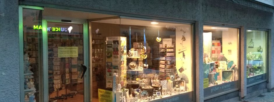 Grüßen + Schenken: Ein weiterer Laden schließt
