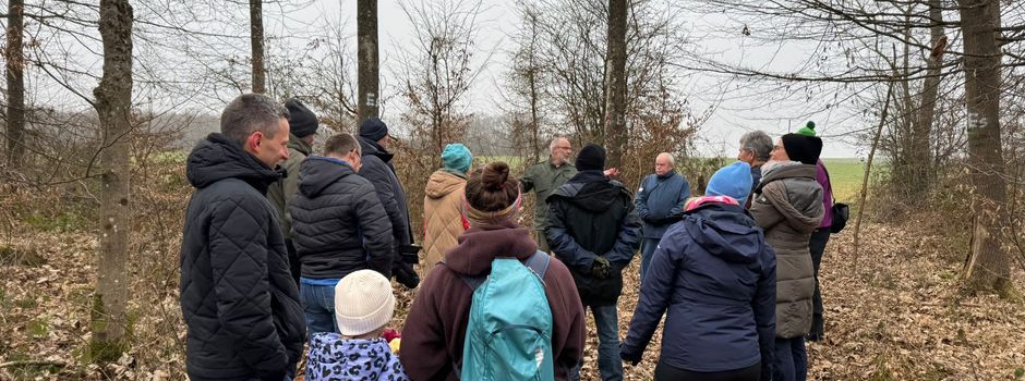 Waldbegang mit dem Revierförster