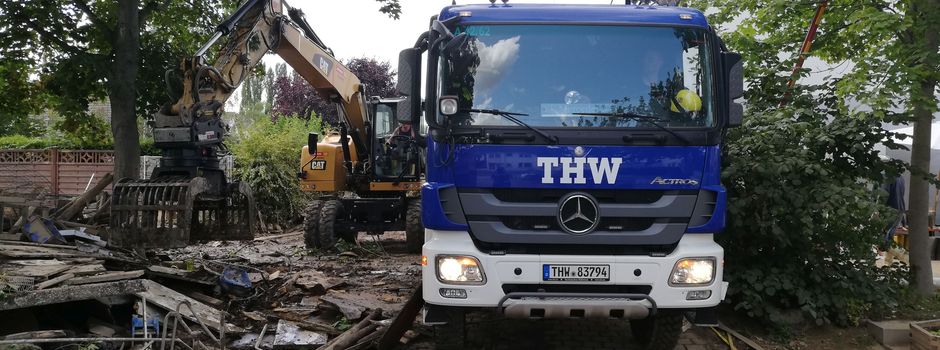 Nach der Flut: Augsburger THW im Katastrophengebiet Ahrweiler