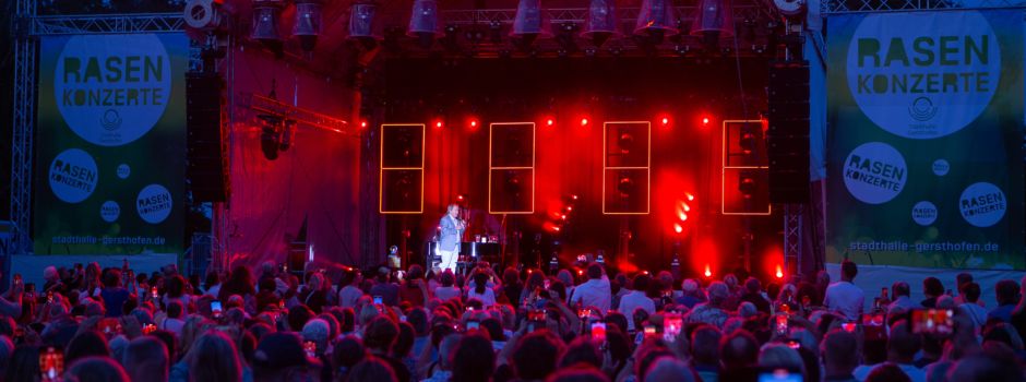 Open-Air-Feeling: Rasenkonzerte bringen Stars nach Gersthofen 2025