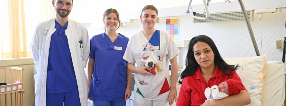 Die kleine Elin ist das Wormser Neujahrsbaby 2025