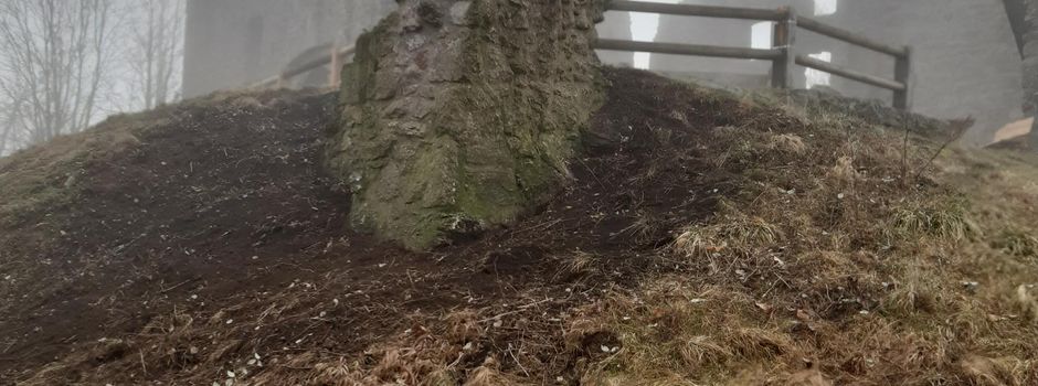 Das „kleine Schloss“ der Burgruine Neuwindeck