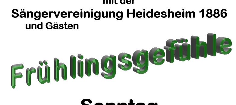 MGV Bermbach: Frühlingskonzert 2026 – Vorverkauf beginnt!