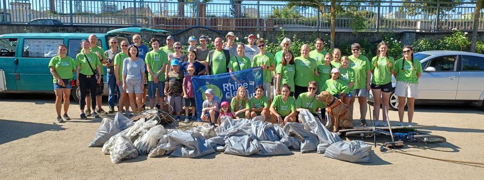 Nachlese der Stadt Nierstein zum RhineCleanUp 2023