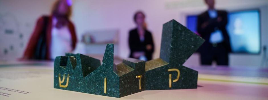 So sieht das neue Besuchszentrum am Alten Jüdischen Friedhof aus