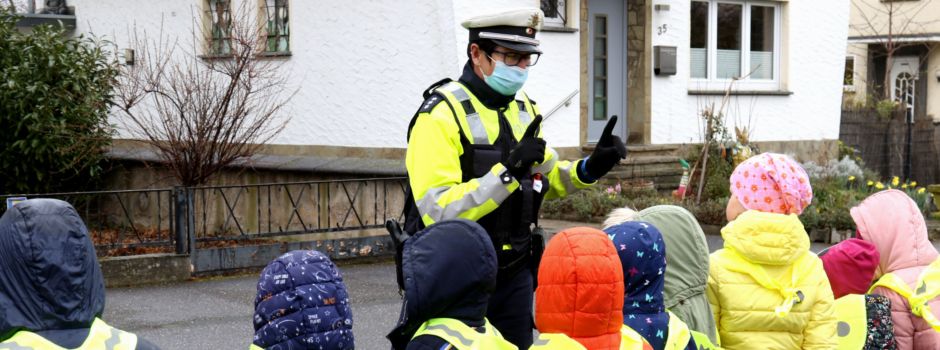 Rheidt: Verkehrserziehung im Kindergarten