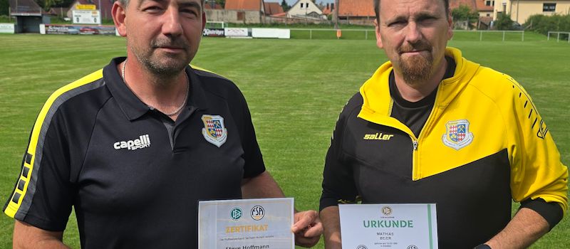 Trainerschulung erfolgreich absolviert