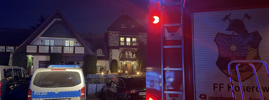 Einsatz der freiwilligen Feuerwehr Koserow