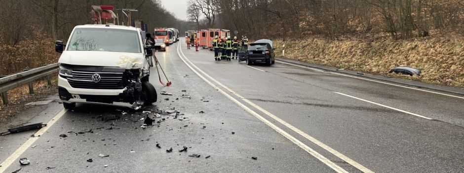 Massen-Crash: Frau schwer verletzt
