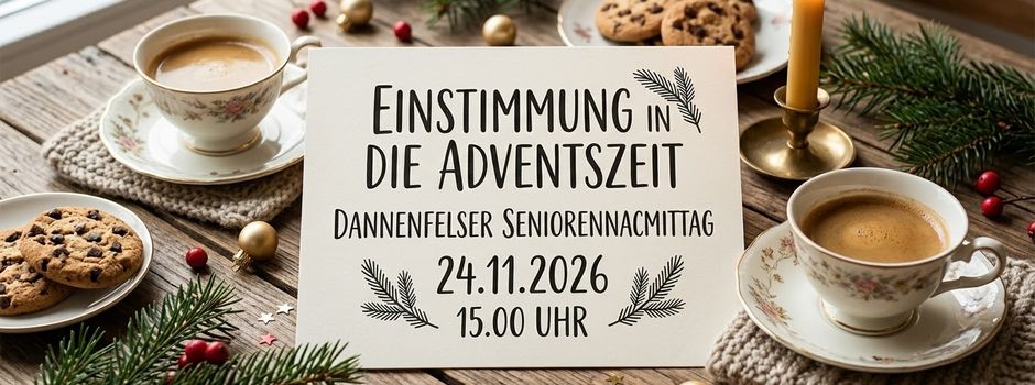 Einladung zum Dannenfelser Seniorennachmittag 