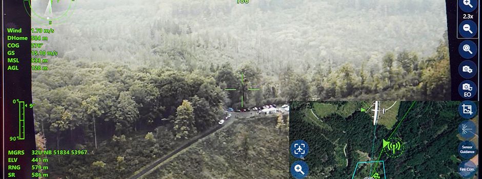 Rotenburg testet Waldbrand-Frühwarnsystem mit Drohnen