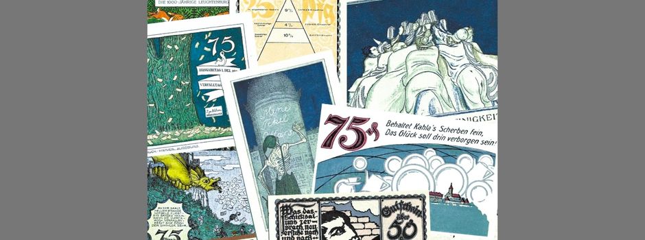 Galerie der Miniaturkunstwerke - Notgeld aus Kahla