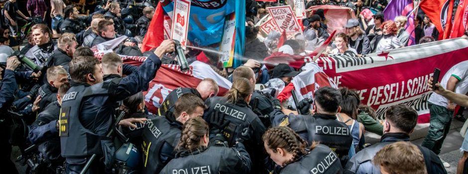 Friedlicher 1. Mai in Berlin - Gewalt in Stuttgart