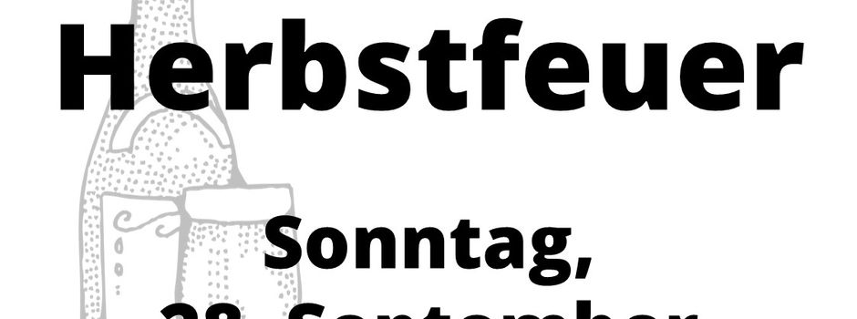 Herbstfeuer in Undenheim Sonntag 28.9.2025