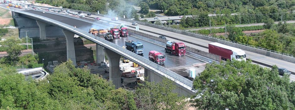 Salzbachtalbrücke in Wiesbaden wird freigegeben – mit Tempolimit