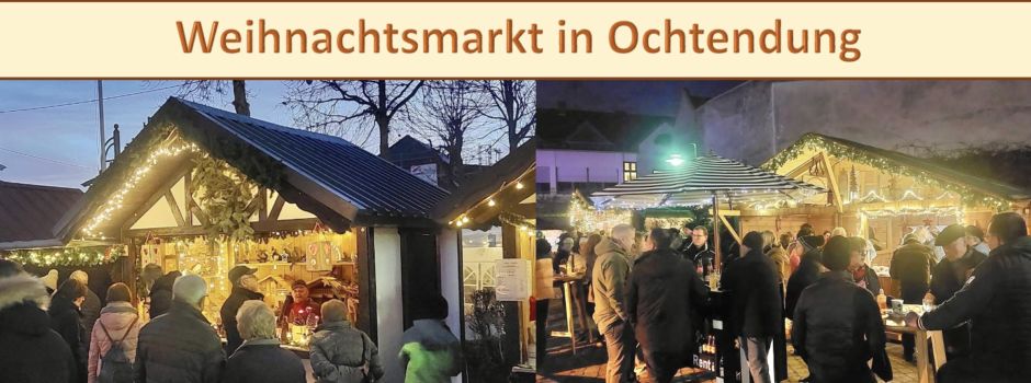 Rückblick auf zwei schöne Tage „Weihnachtsmarkt Ochtendung