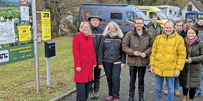Neuer Wohnmobilstellplatz in Weißenborn