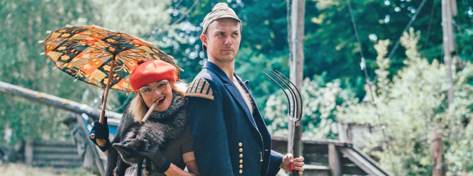 Wenn im Freien Theater gemacht wird