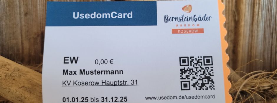 Kurkarten für Verwandte werden ausgestellt!