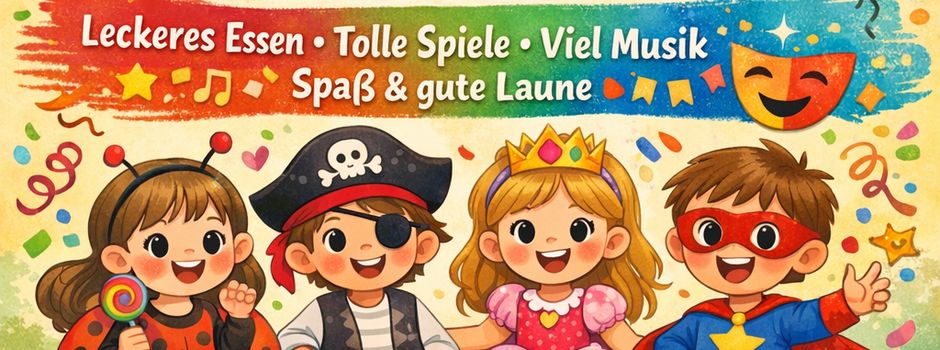 Einladung zum Kinderfasching