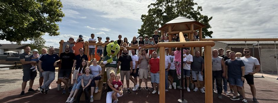Gemeinsam am Werk: Unser Spielplatz erstrahlt in neuem Glanz 👌