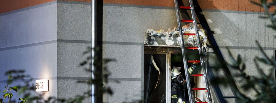 Mann aus Flammenfenster in Wiesbaden-Biebrich gerettet