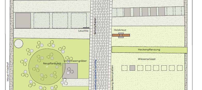 Neuer Baumhain in Hochberg