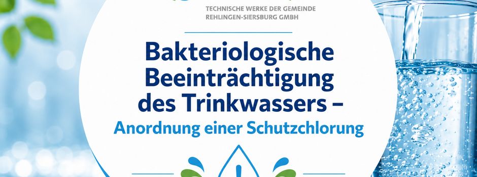 Bakteriologische Beeinträchtigung des Trinkwassers 