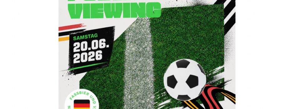 ⚽ Public Viewing zur Fußball-WM 2026 im Sportheim ⚽️