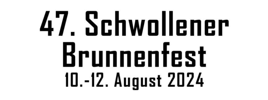 Brunnenfest 10.-12.08.
