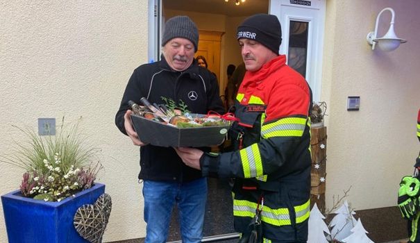 Freiwillige Feuerwehr Knittelsheim verabschiedet langjährigen Kameraden