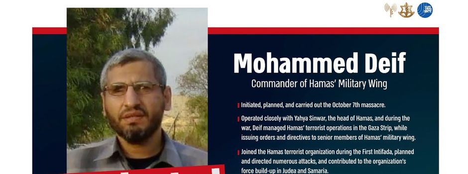 Israel erklärt einflussreichen Hamas-Militärchef für tot