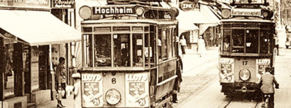 Straßenbahnen in Worms: So war es damals