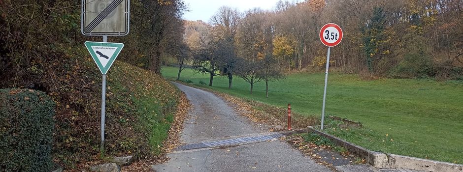 Bauarbeiten in Untergimpern