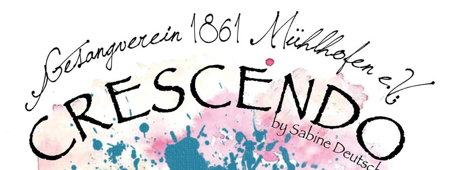 Der Crescendo des Gesangverein 1861 Mühlhofen e.V. lädt zum Konzert „QuerBeet“ am 21.10.23 ein