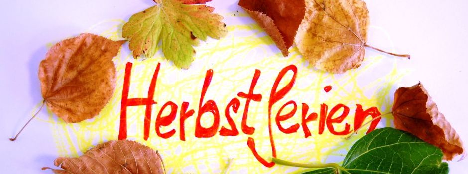 Herbstferien: Betreuungsangebote für Grundschulkinder