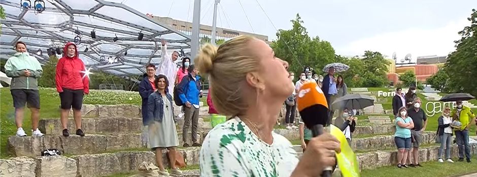 Unwetter: Fernsehgarten-Zuschauer müssen evakuiert werden