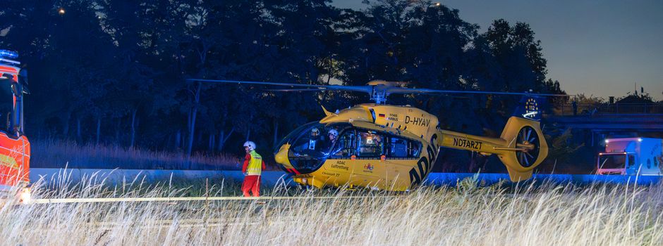 Lebensgefährlich verletzt: Mann läuft auf A60 bei Rüsselsheim vor Lkw