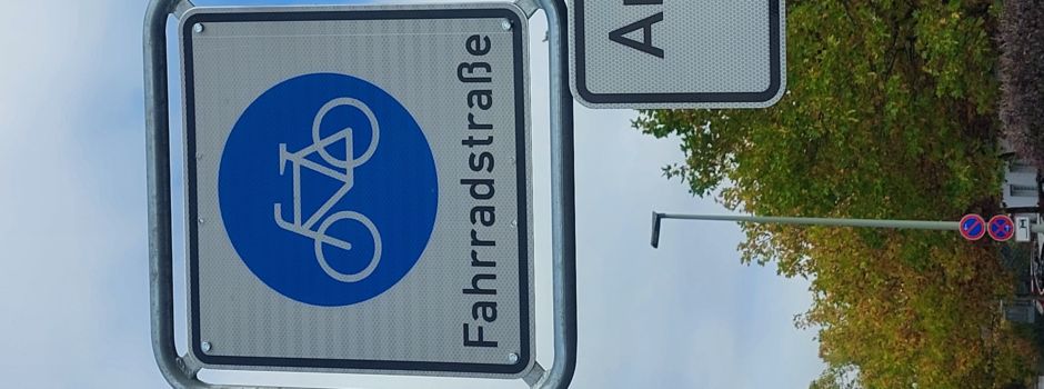 Karlsteins erste Fahrradstraße