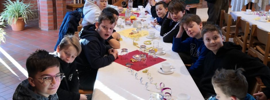 Ehrung auf dem Neujahresempfang Kiebitzreihe