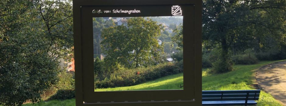 „Selfie-Rahmen“ soll Wiesbadener Schelmengraben aufwerten