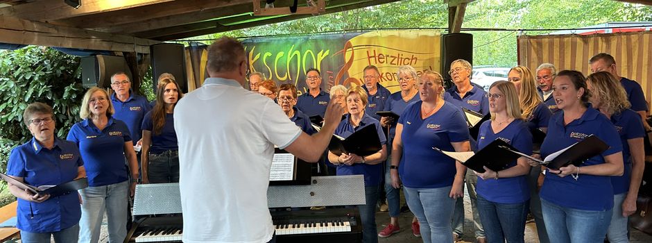 Sängersommernacht des Volkschores Rüdigheim begeistert mit Musik und Gemeinschaft