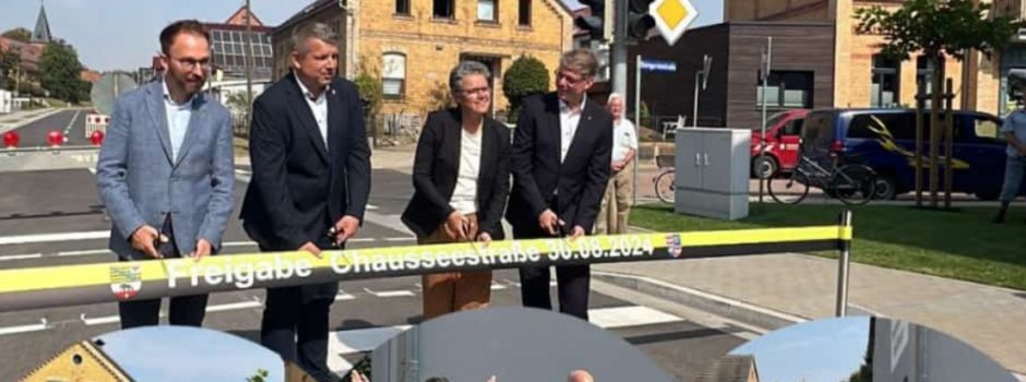 Freigabe der Chausseestraße