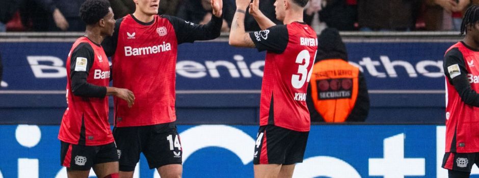 Leverkusen hält Anschluss an Bayern - Frankfurter Krise